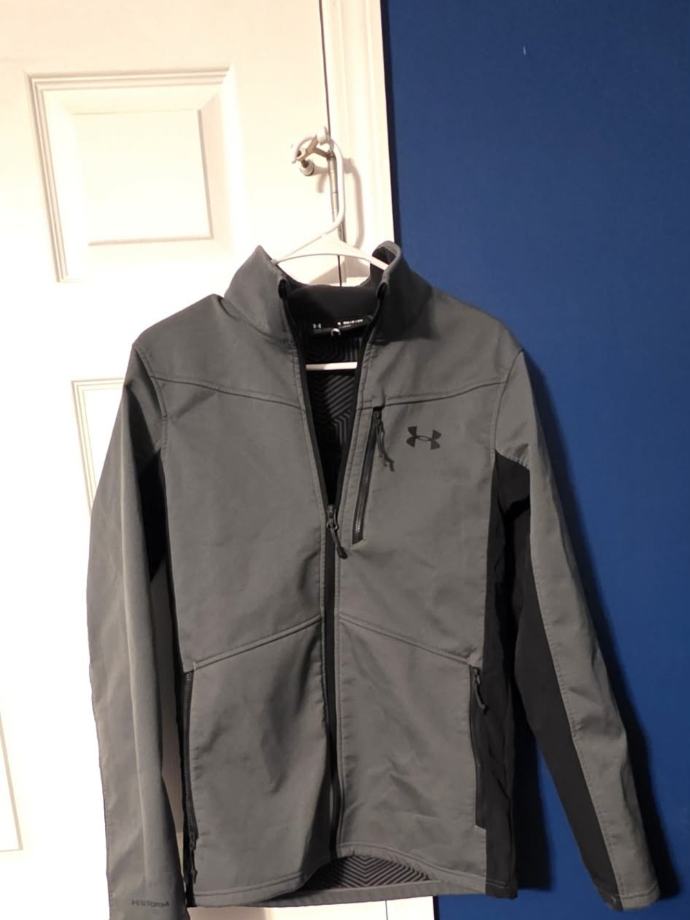 Under Armour Men's Cold Gear Infrared Shield Jacket, S Regular, Full Zip